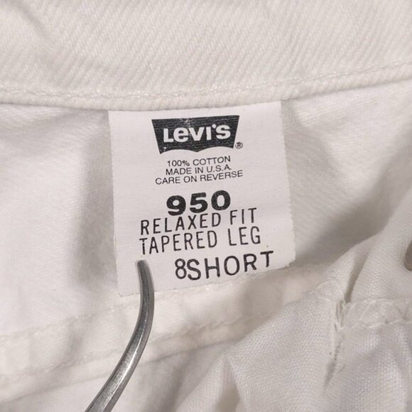 LEVI'S PREMIUM VTG Jeans 950 Relaxed Fit Tapered Size 8 Short USA🇺🇸MADE Women - Picture 3 of 12